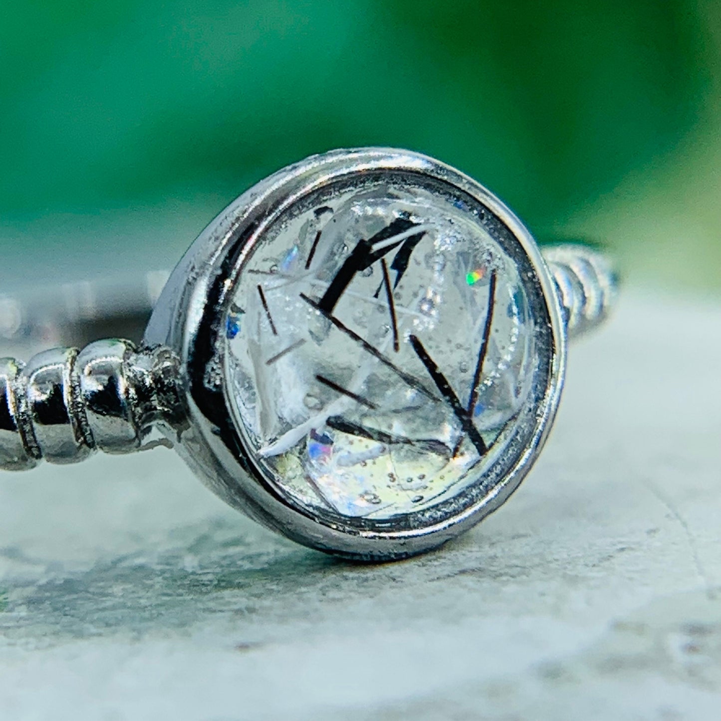 KEEPSAKE JEWELRY HANDMADE ~ forever gems ~ gemstones can be made with •ashes•hair•fur•dried flowers •feathers•whiskers•quills