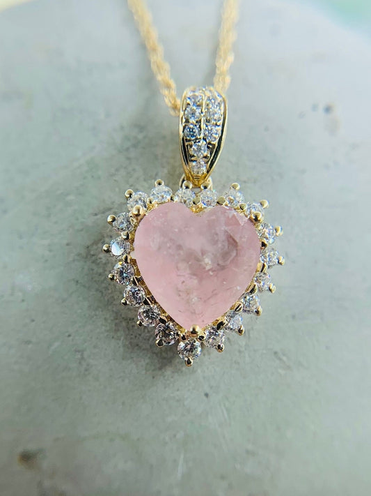 RAINBOW *14k gold pendant *memorial jewelry *cremation jewelry *ashes jewelry *memorial crystal *cremation crystal *cremation jewelry