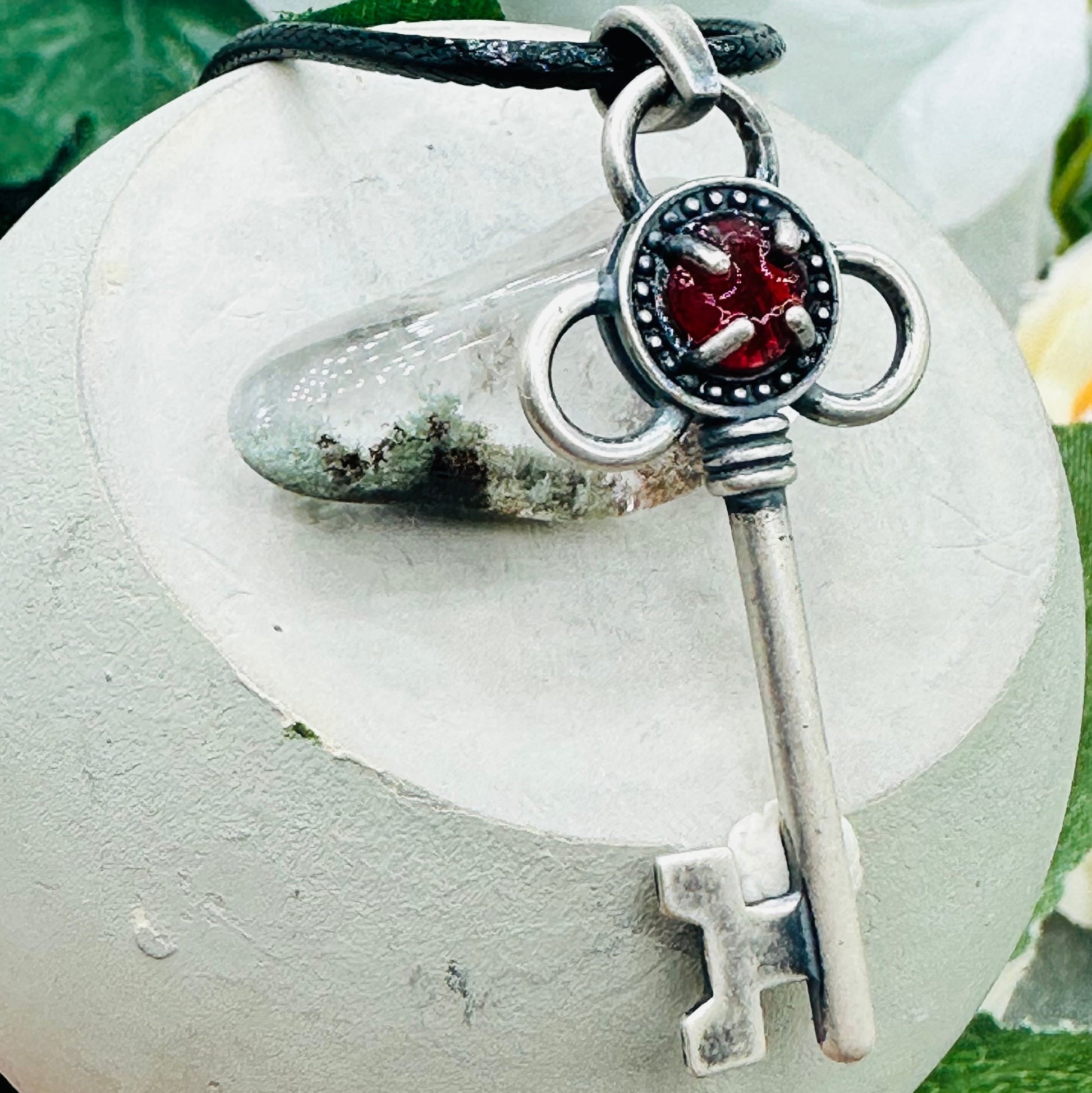 KEY - pendant keepsake - memorial specialized jewelry