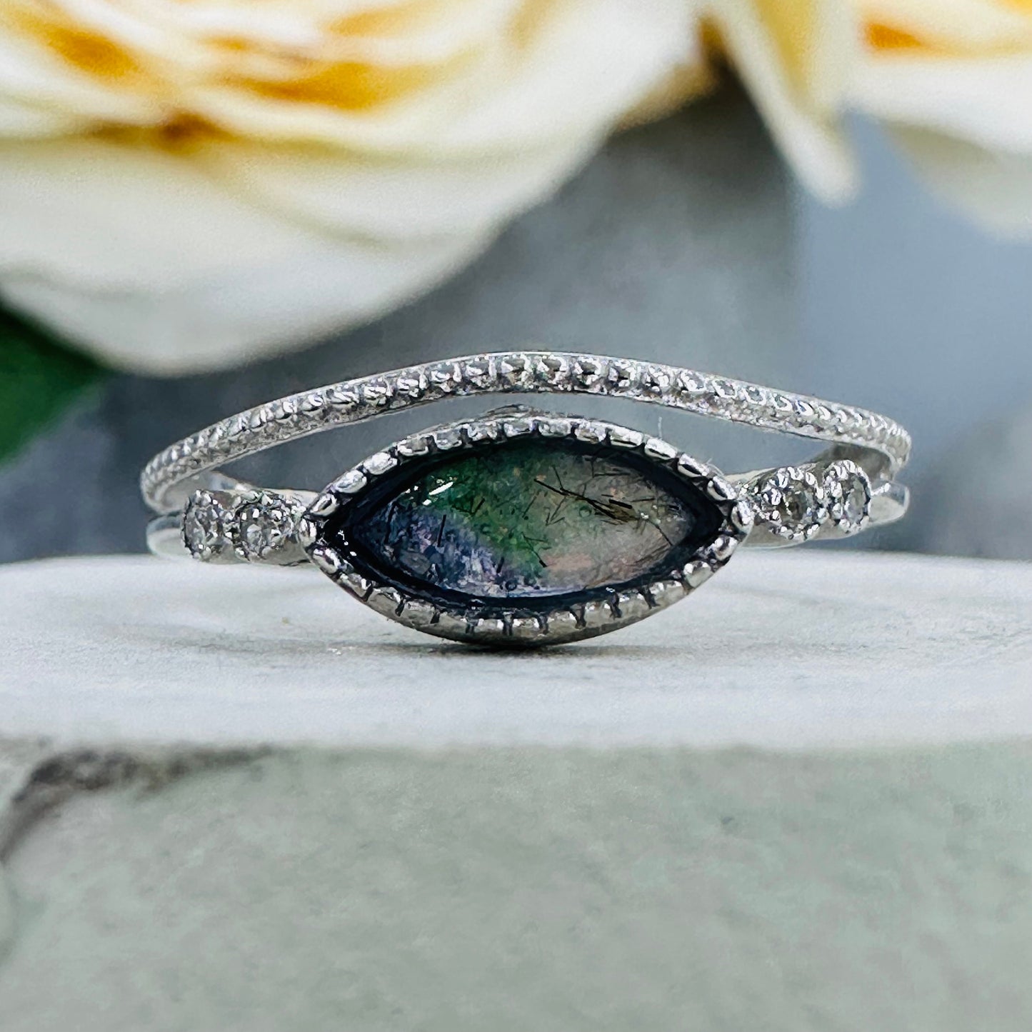 CREATION ~ hand made memorial and specialized jewelry ~ custom hair/fur/cremains/feathers gemstones
