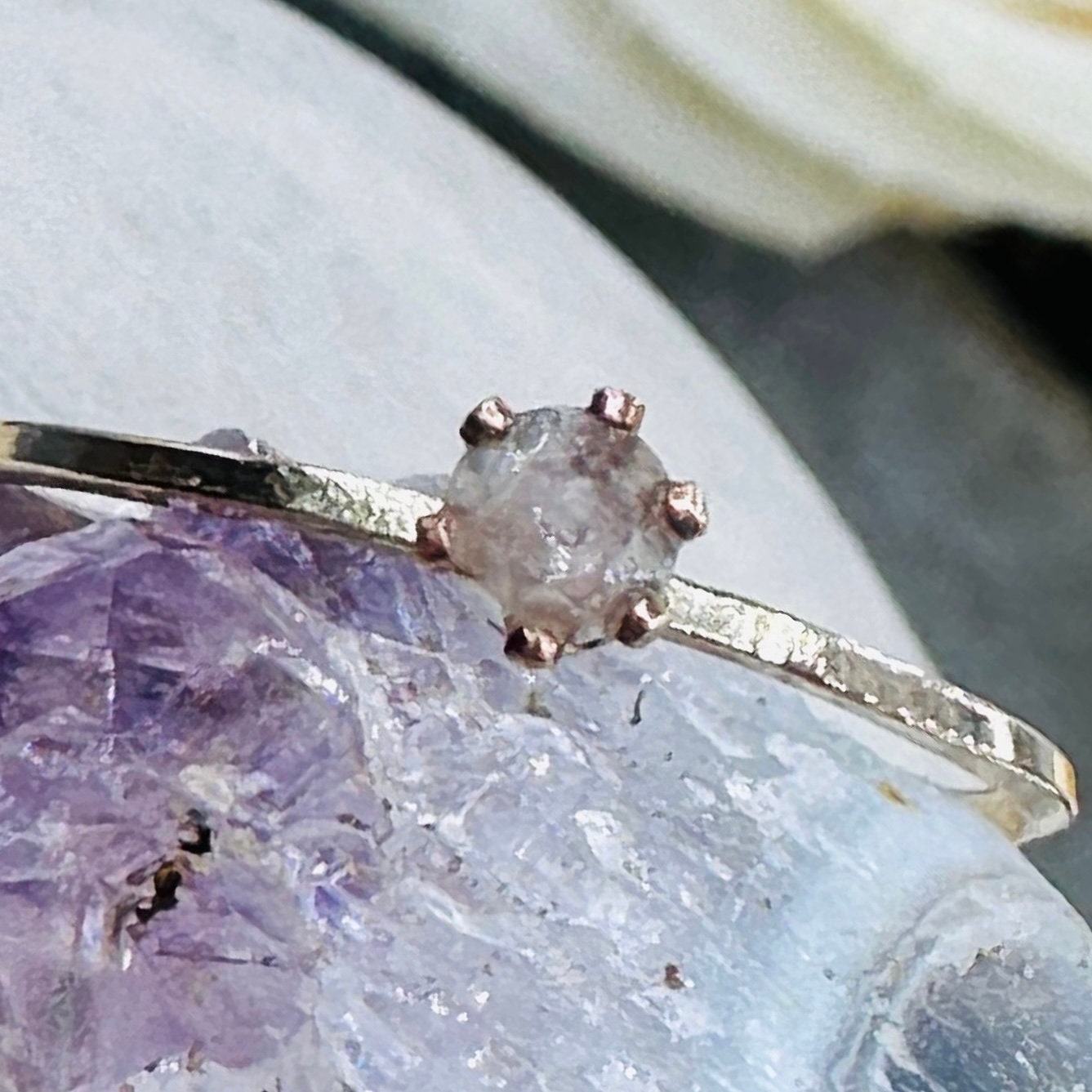 KEEPSAKE RING * pet cremation jewellery * ashes jewellery* cremation ring * pet cremation ring * forever in gems