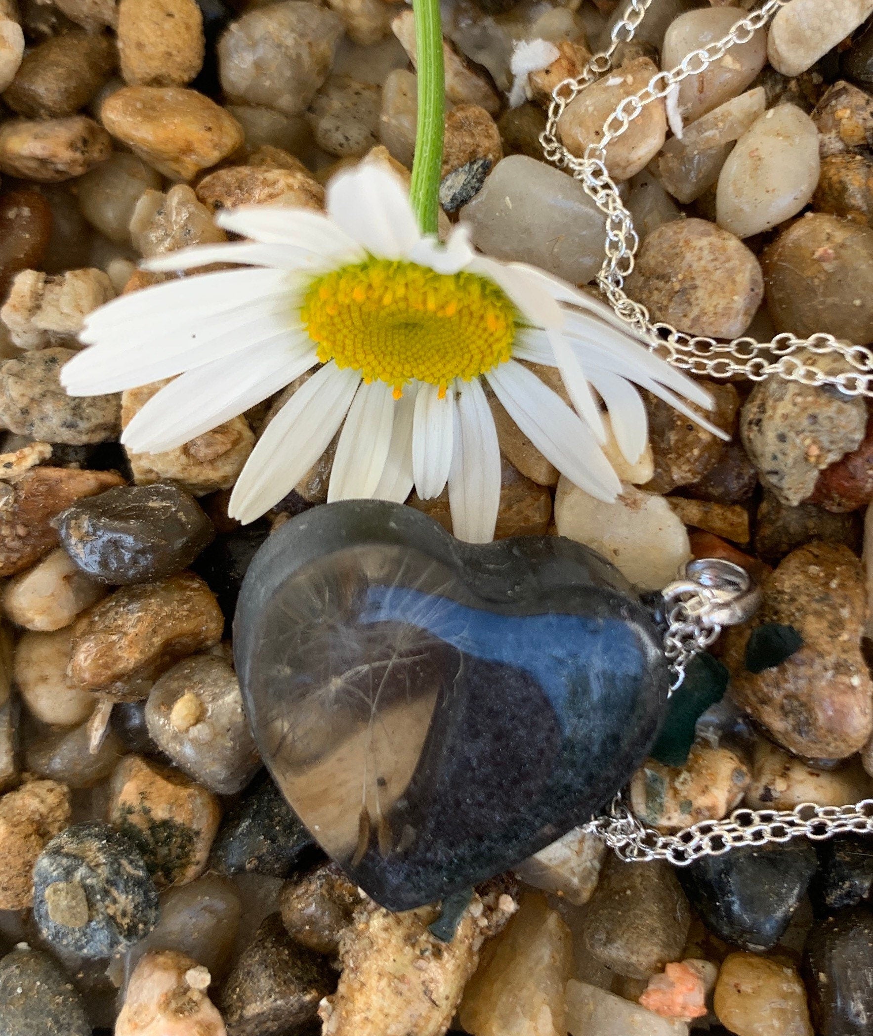 Wish With All My Heart * memorial necklace * memorial pendant * ashes pendant * pet ashes pendant * pet memorial pendant