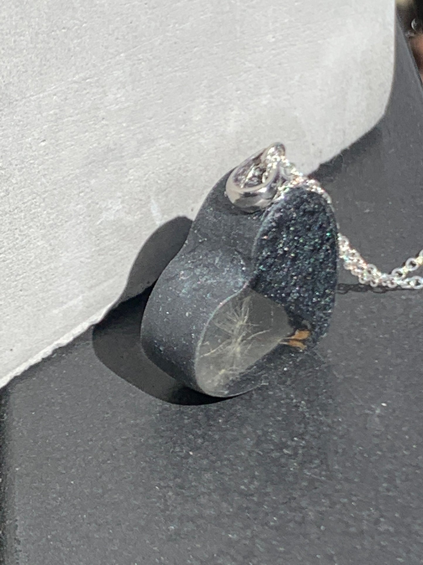 Wish With All My Heart * memorial necklace * memorial pendant * ashes pendant * pet ashes pendant * pet memorial pendant