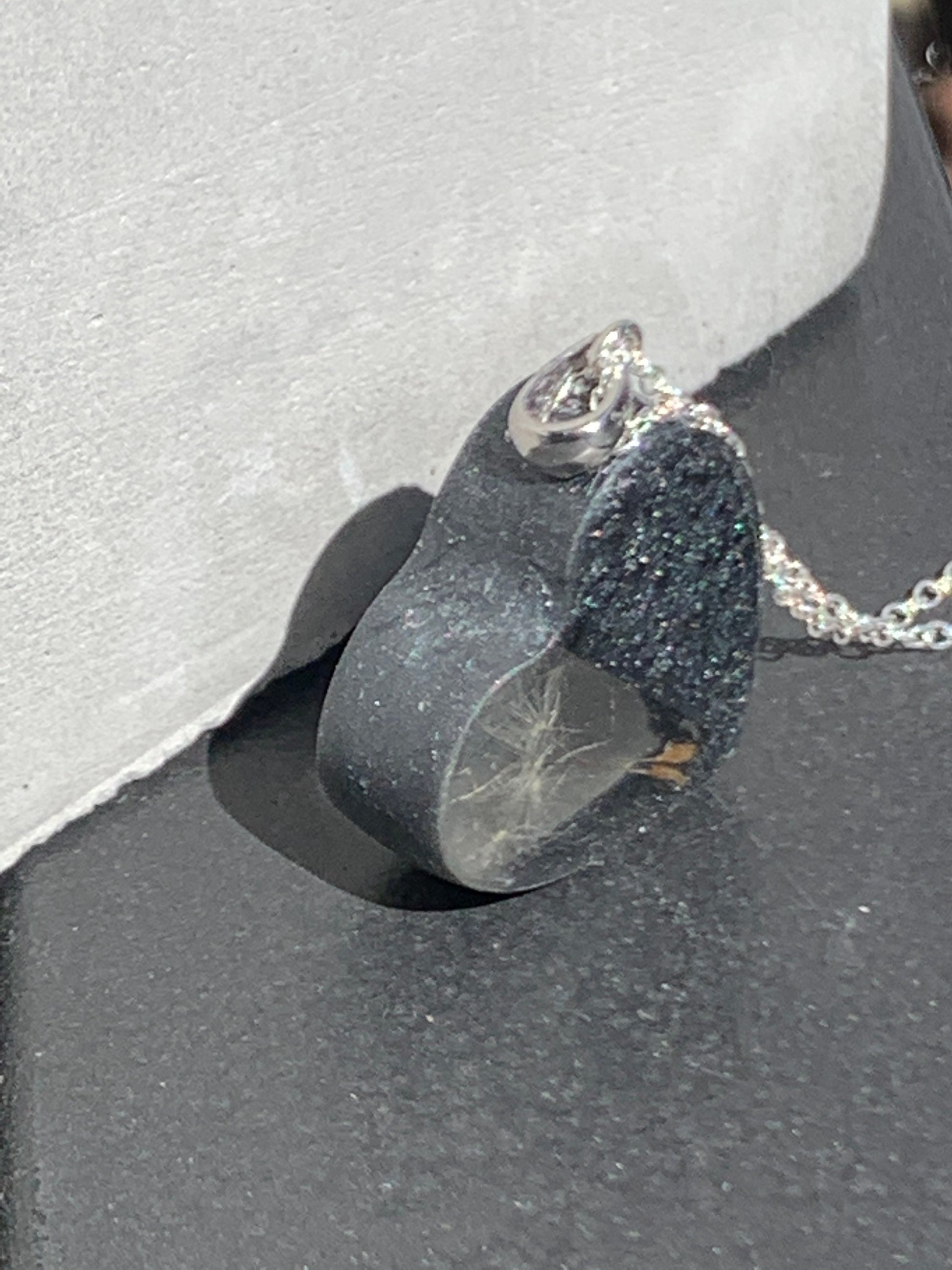 Wish With All My Heart * memorial necklace * memorial pendant * ashes pendant * pet ashes pendant * pet memorial pendant