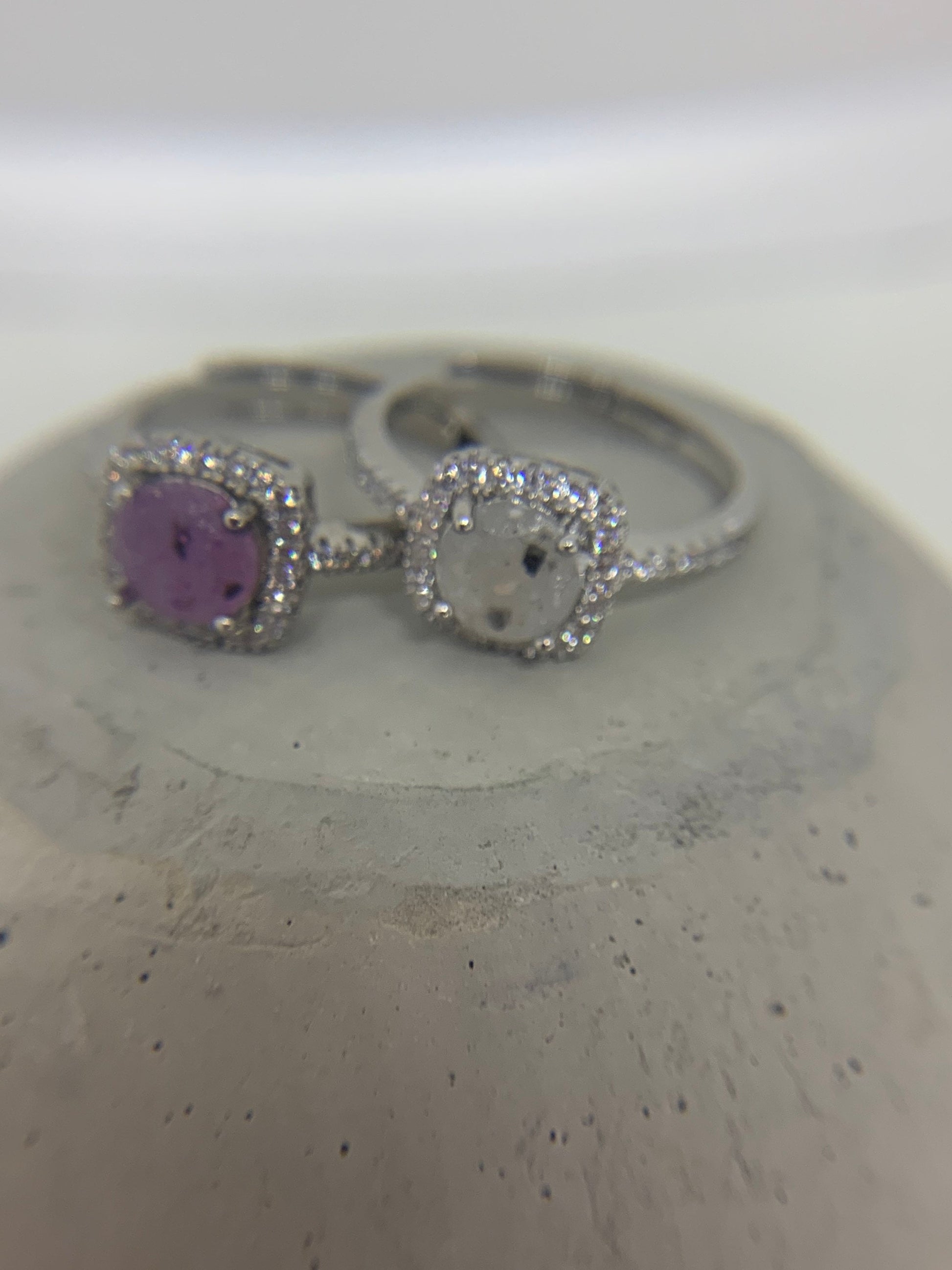 Eternity *cremation ring*ashes ring memorial ring*pet ashes ring*pet memorial ring*pet cremains ring cremation jewellery*square halo setting