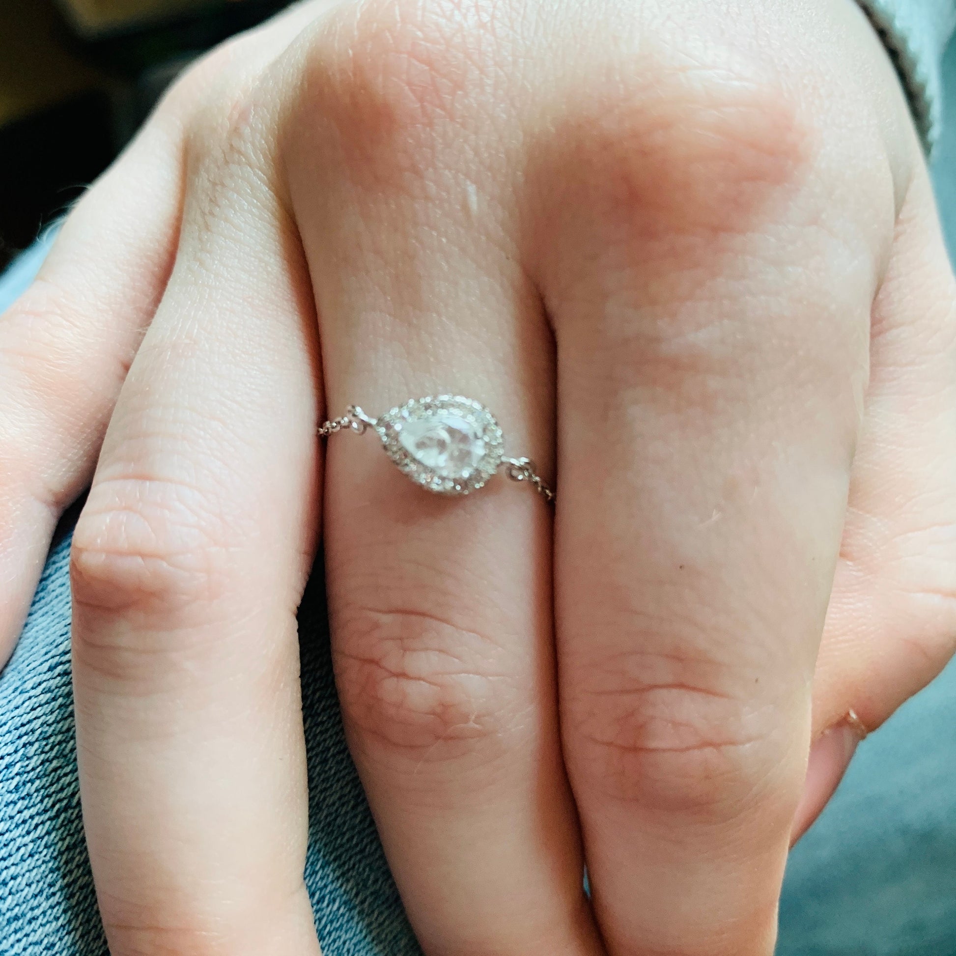 REFLECTIONS *special keepsake ring*forever*gems*chain ring*stone made with •ashes•hair•fur•dried flowers •feathers•whiskers•quills