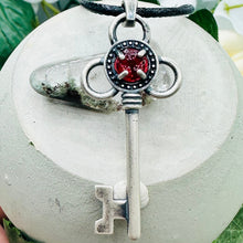 Load image into Gallery viewer, KEY - pendant keepsake - memorial specialized jewelry
