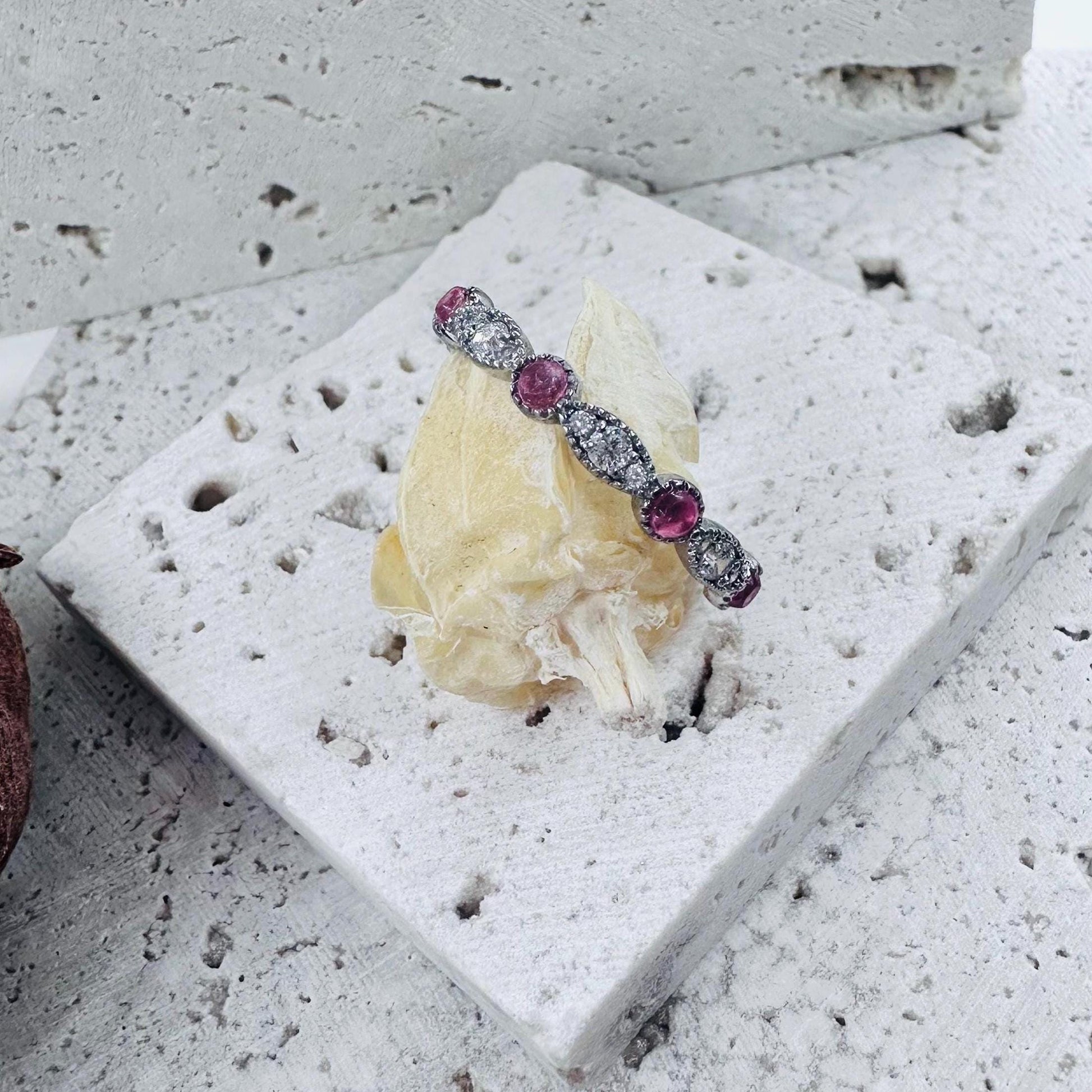 KEEPSAKE RINGS ~ring set~ made with •cremation ashes•hair•fur•flowers•breast milk•fabric•beach sand•feathers ~forever gems~